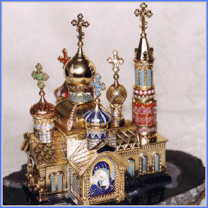Часы настольные Православная церковь